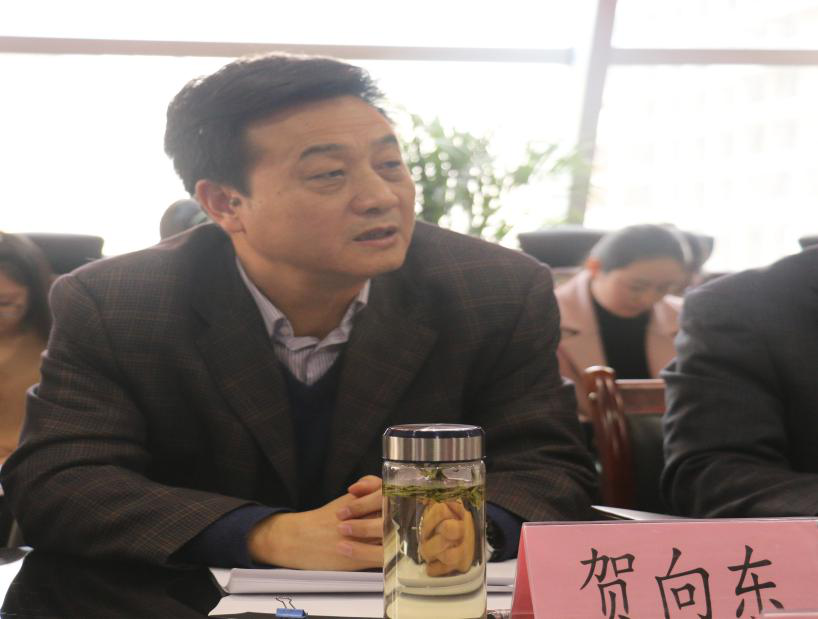 贺向东到陕西J9集团集团宣讲党的十九大心灵