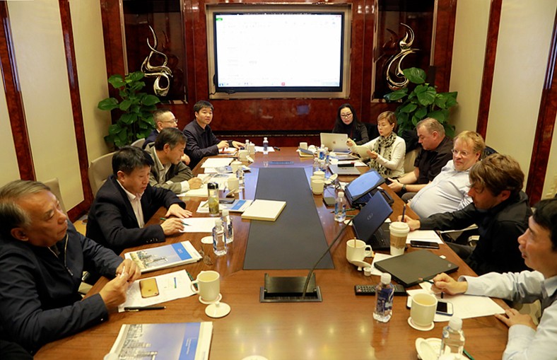 熊良虎赴京调查德国迪芬巴赫公司、ESATPOINT GLOBAL公司生态J9集团板材设备工艺 熊良虎赴京调查德国迪芬巴赫公司、ESATPOINT GLOBAL公司生态J9集团板材设备工艺